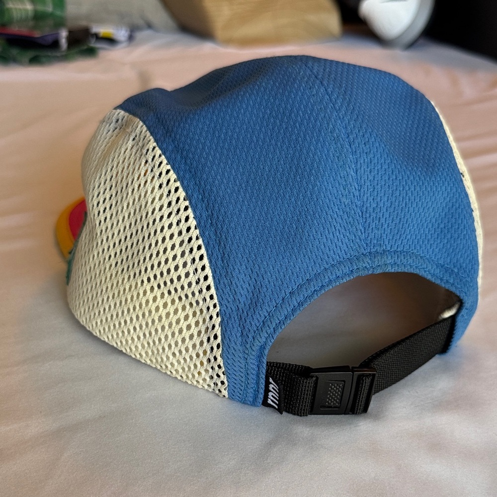 Multicolor Mesh Cap With Logo Patch - image 4